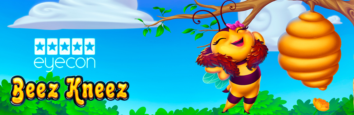 Beez Kneez slot for real money by Eyecon
