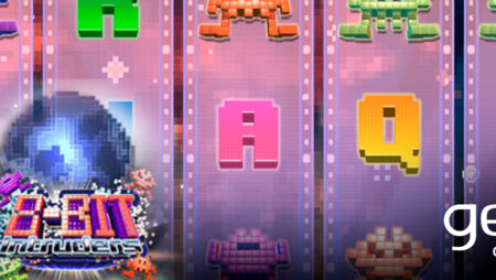 8-bit Intruders slot for real money by Genesis Gaming