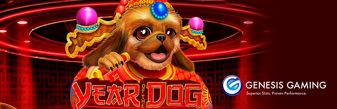 Year of the Dog slot for real money by Genesis Gaming