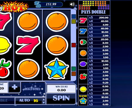 Sparkling Hot slot for real money by AlteaGaming