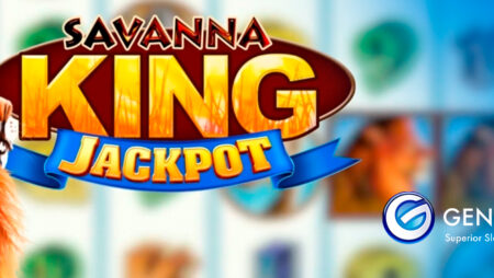 Savanna King Jackpot slot for real money by Genesis Gaming