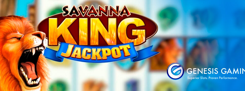 Savanna King Jackpot slot for real money by Genesis Gaming