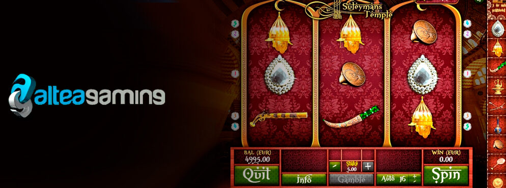 Ottoman slot for real money by AlteaGaming