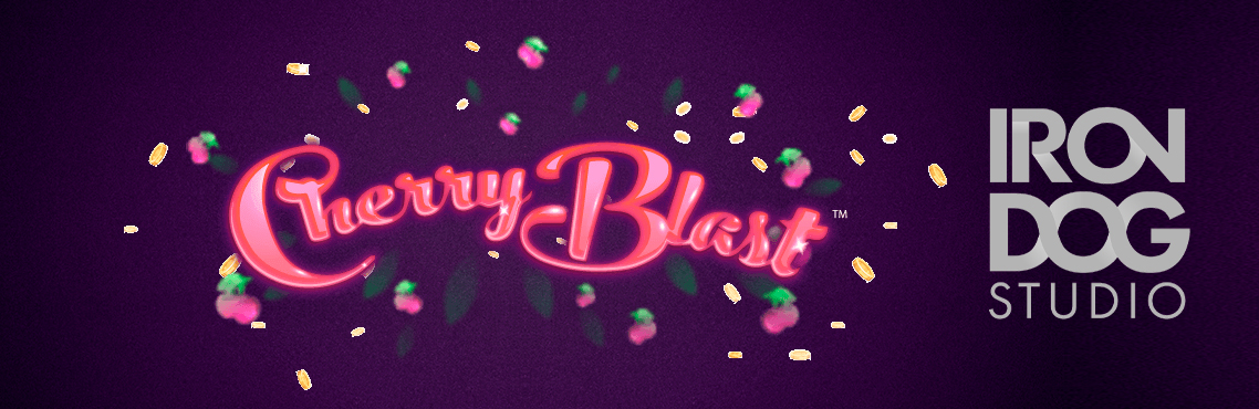 Cherry Blast slot for real money by Iron Dog Studio