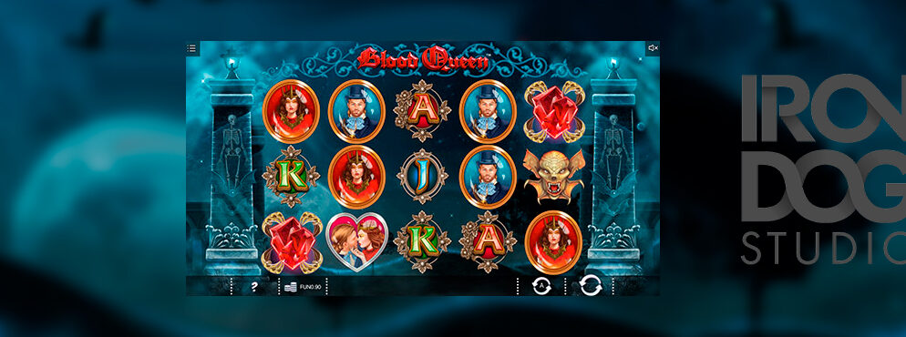 Blood Queen slot for real money by Iron Dog Studio