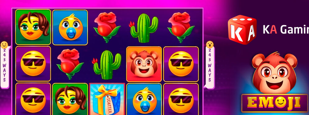 Emoji slot for real money by KA Gaming
