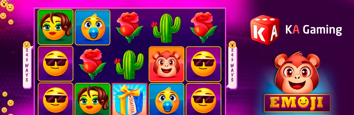Emoji slot for real money by KA Gaming