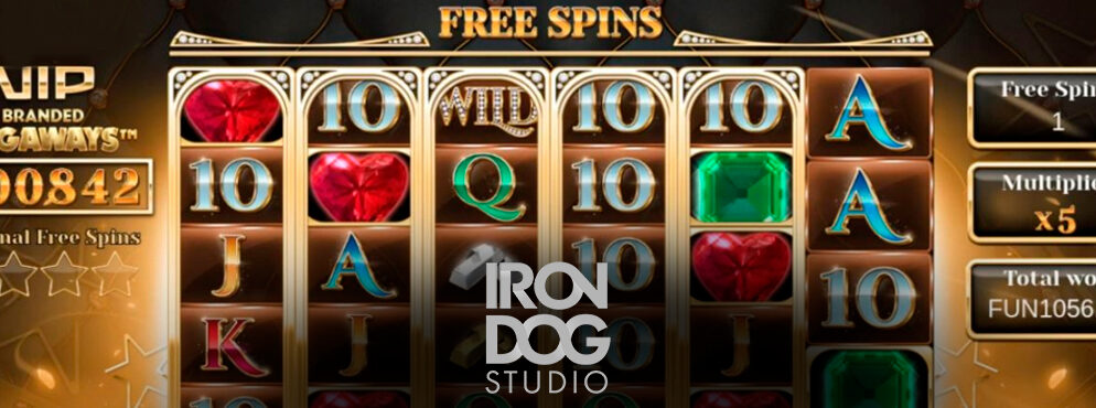VIP Branded Megaways slot for real money by Iron Dog Studio