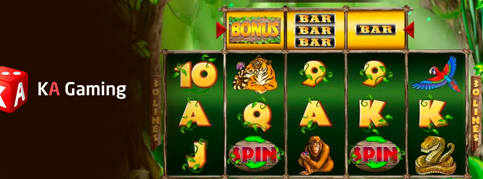 Jungle slot for real money by KA Gaming