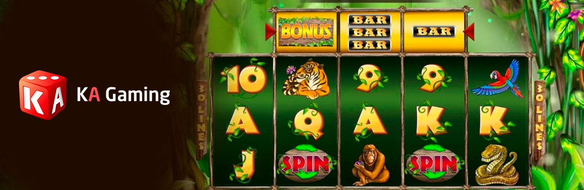 Jungle slot for real money by KA Gaming