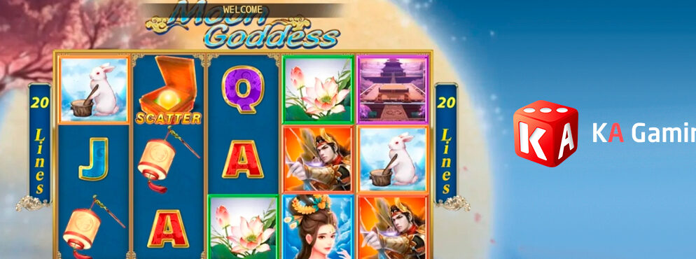 Moon Goddess slot for real money by KA Gaming