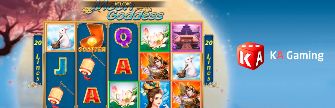 Moon Goddess slot for real money by KA Gaming