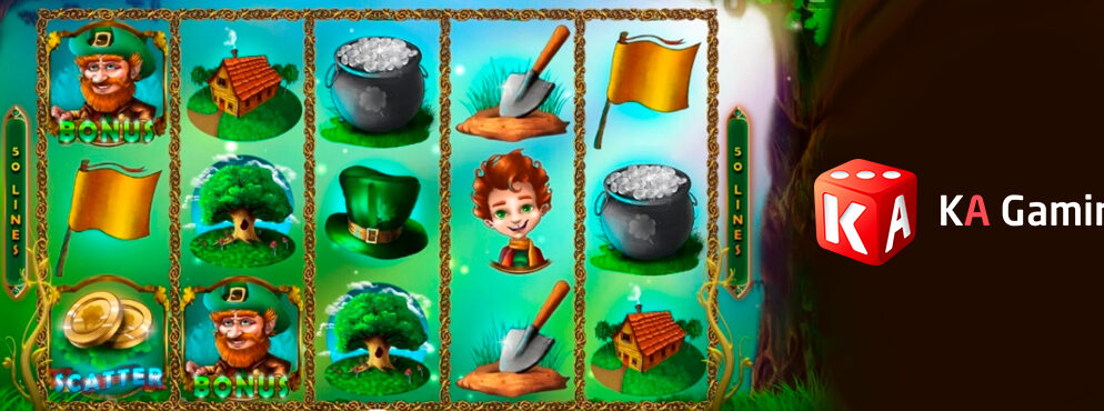 Leprechauns slot for real money by KA Gaming