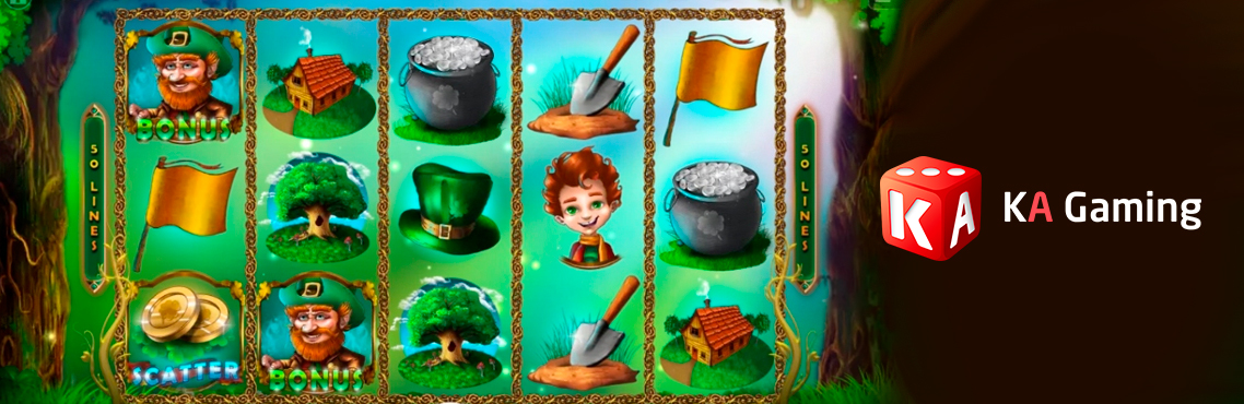 Leprechauns slot for real money by KA Gaming