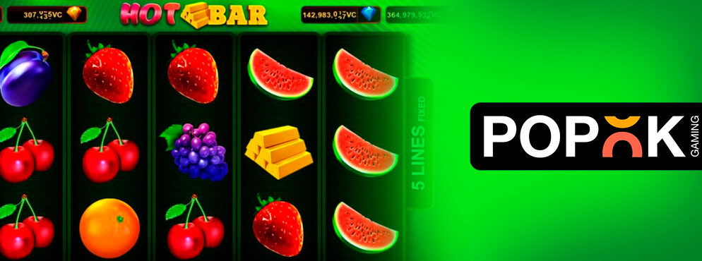 Hot Bar slot for real money by Popok Gaming