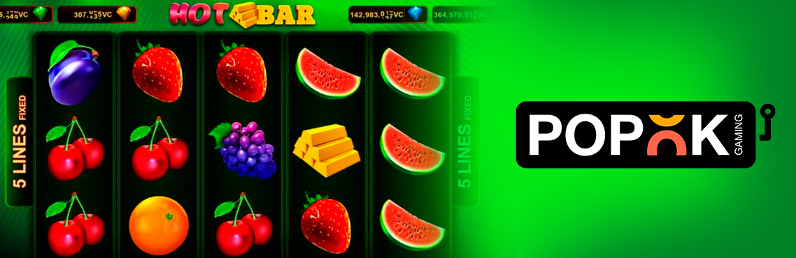 Hot Bar slot for real money by Popok Gaming