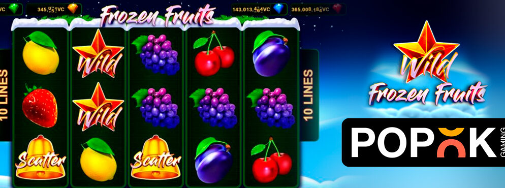 Frozen Fruits slot for real money by Popok Gaming