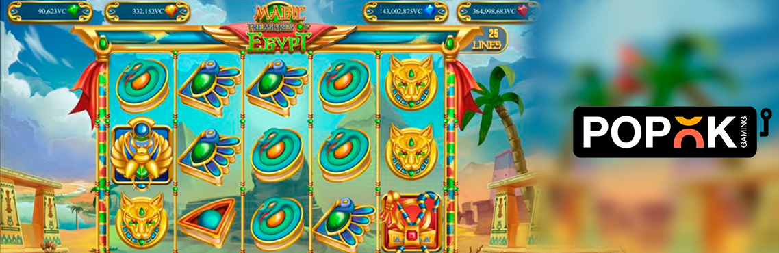 Magic Treasures Of Egypt slot for real money by Popok Gaming