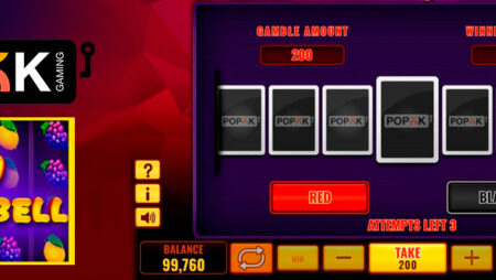 100 Lucky Bell slot for real money by Popok Gaming