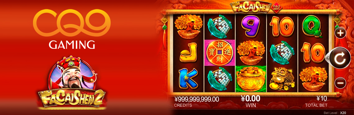 Fa Cai Shen 2 slot for real money by CQ9 Gaming