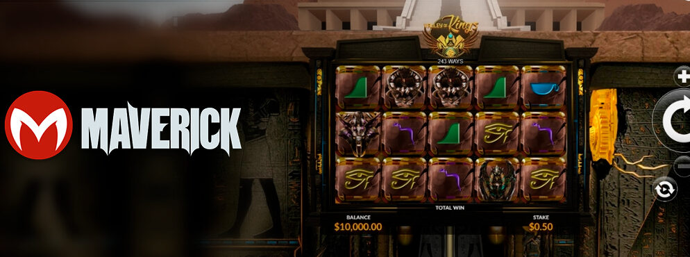Valley of Kings slot for real money by Maverick