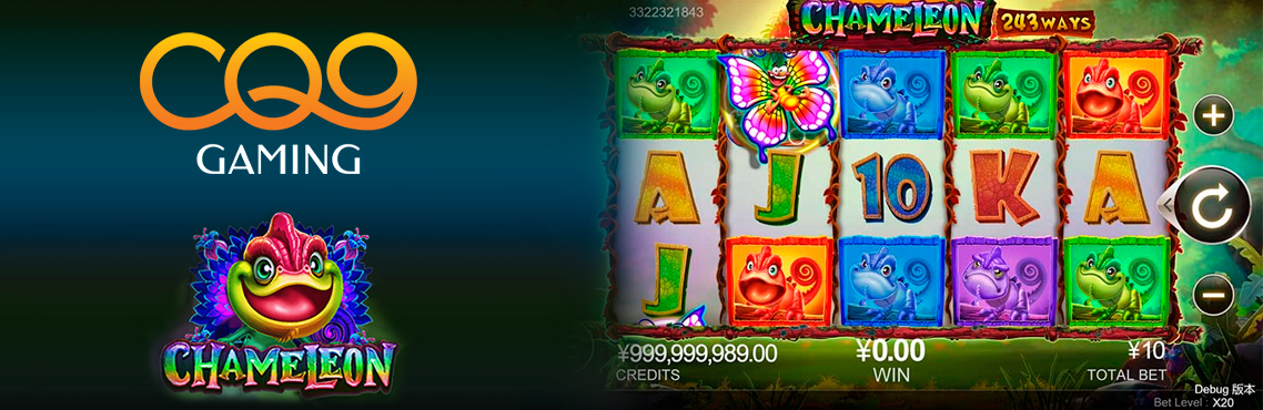 Chameleon slot for real money by CQ9 Gaming