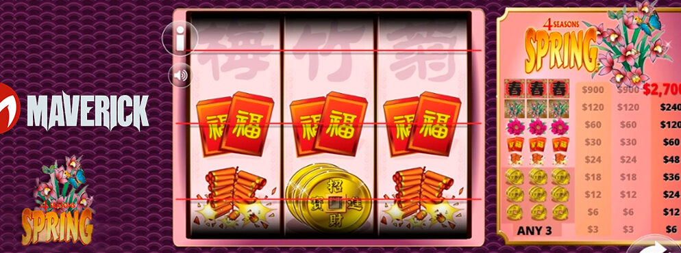 4 Seasons: Spring slot for real money by Maverick