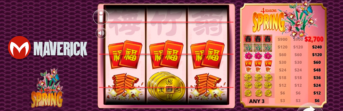 4 Seasons: Spring slot for real money by Maverick