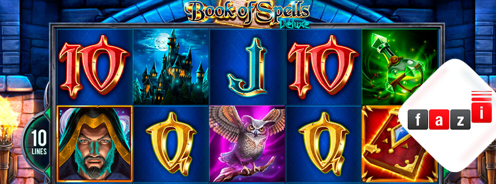 Book Of Spells Deluxe slot for real money by Fazi