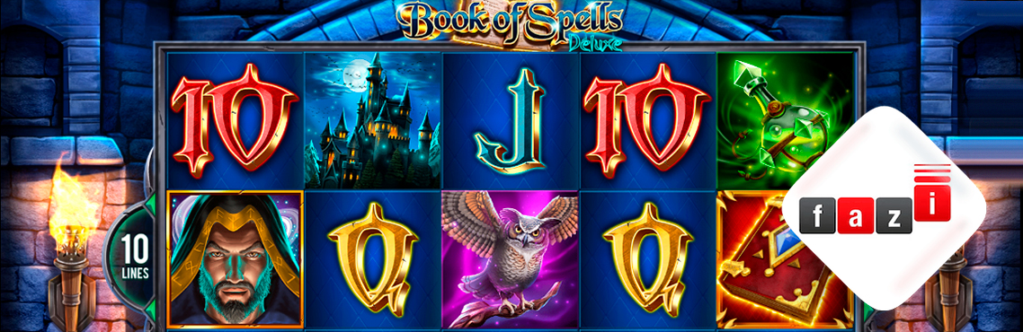 Book Of Spells Deluxe slot for real money by Fazi