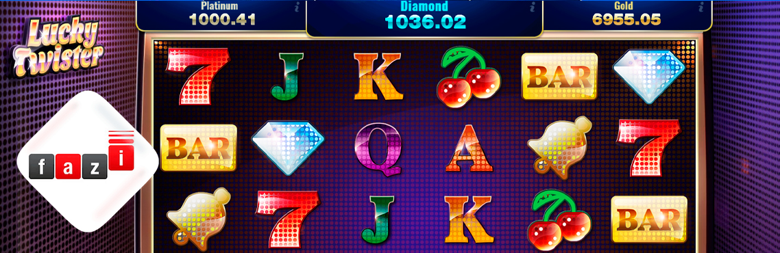 Lucky Twister slot for real money by Fazi
