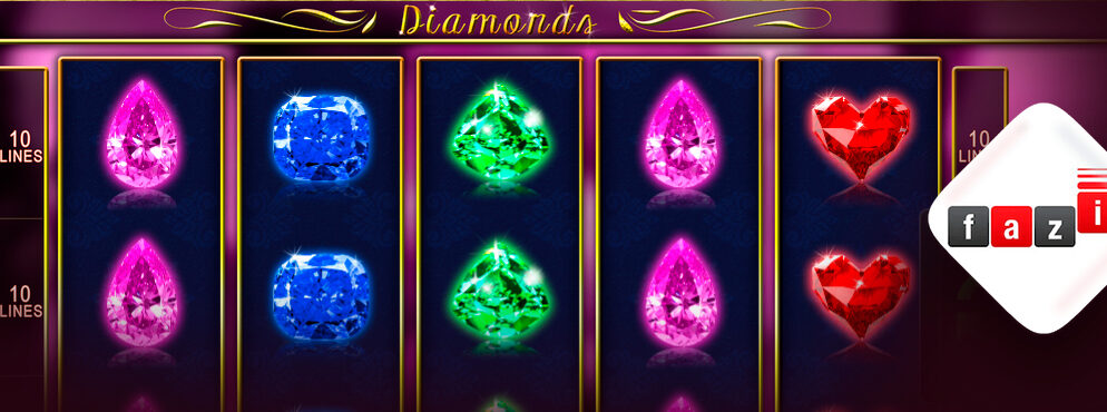 Diamonds slot for real money by Fazi