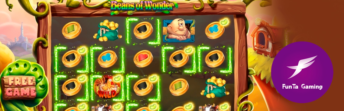 Beans of Wonder slot for real money by FunTa Gaming
