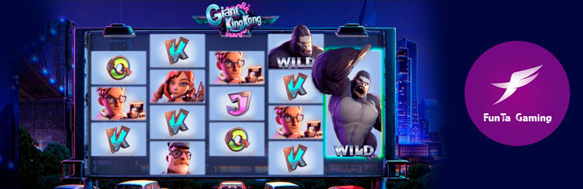 Giant King Kong slot for real money by FunTa Gaming