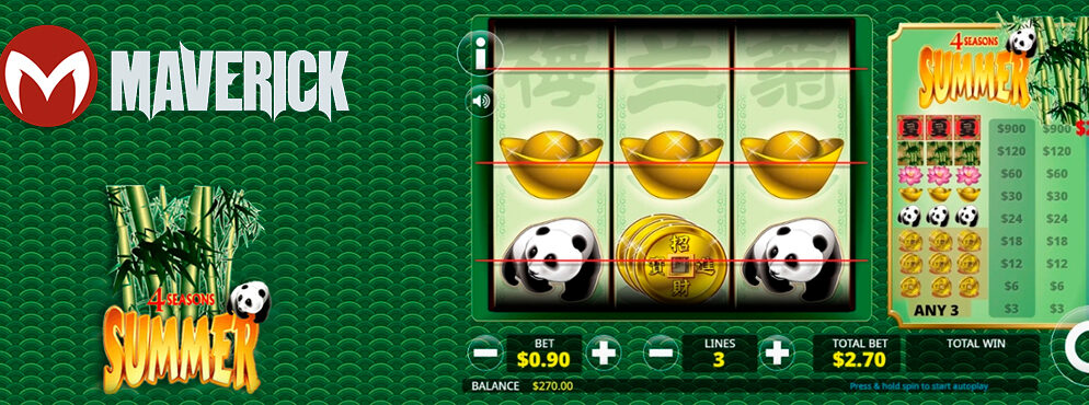 4 Seasons: Summer slot for real money by Maverick