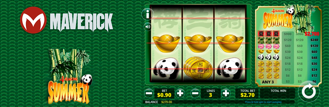 4 Seasons: Summer slot for real money by Maverick
