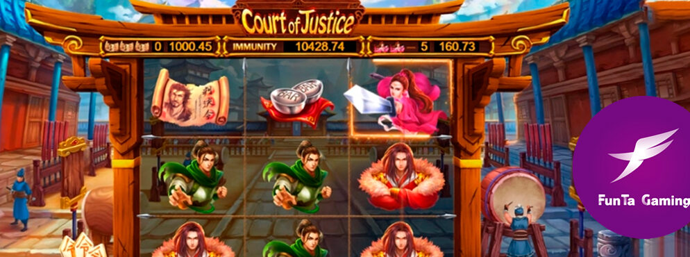 Court of Justice slot for real money by FunTa Gaming
