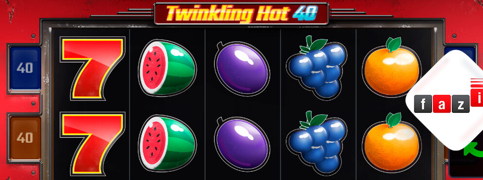 Twinkling Hot 40 slot for real money by Fazi