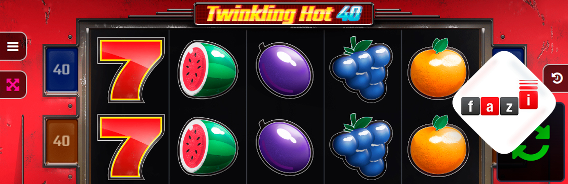 Twinkling Hot 40 slot for real money by Fazi