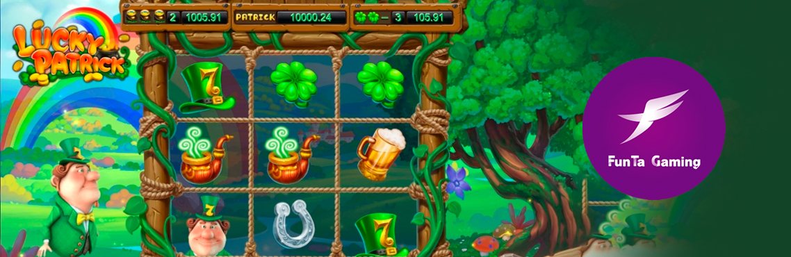 Lucky Patrick slot for real money by FunTa Gaming