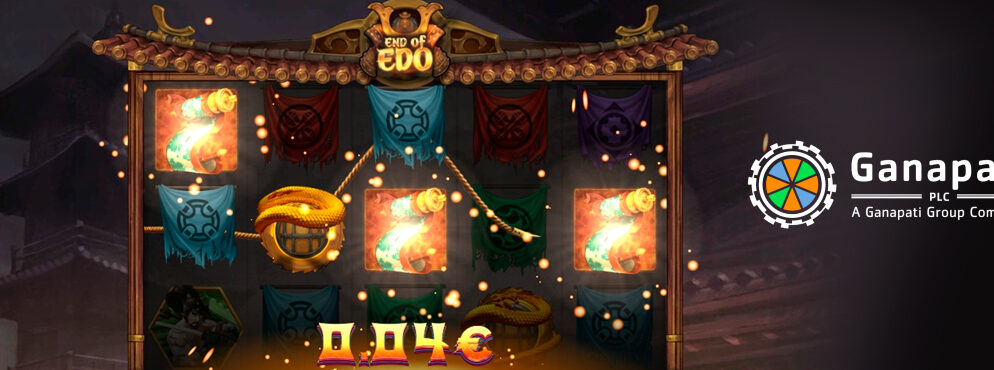 End of Edo slot for real money by Ganapati