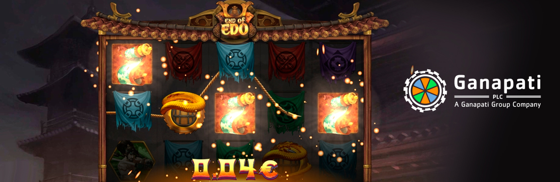 End of Edo slot for real money by Ganapati