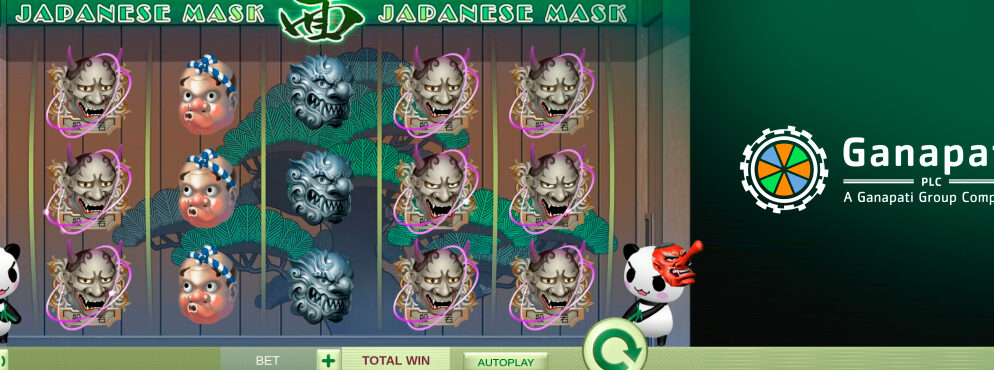 Japanese Mask slot for real money by Ganapati
