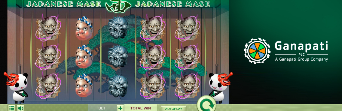 Japanese Mask slot for real money by Ganapati