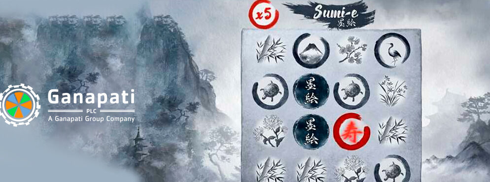 Sumi-e slot for real money by Ganapati