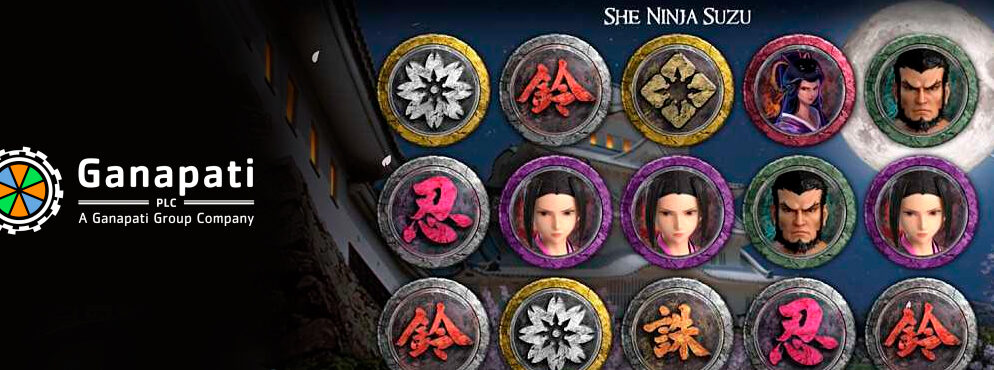 Suzu She Ninja slot for real money by Ganapati