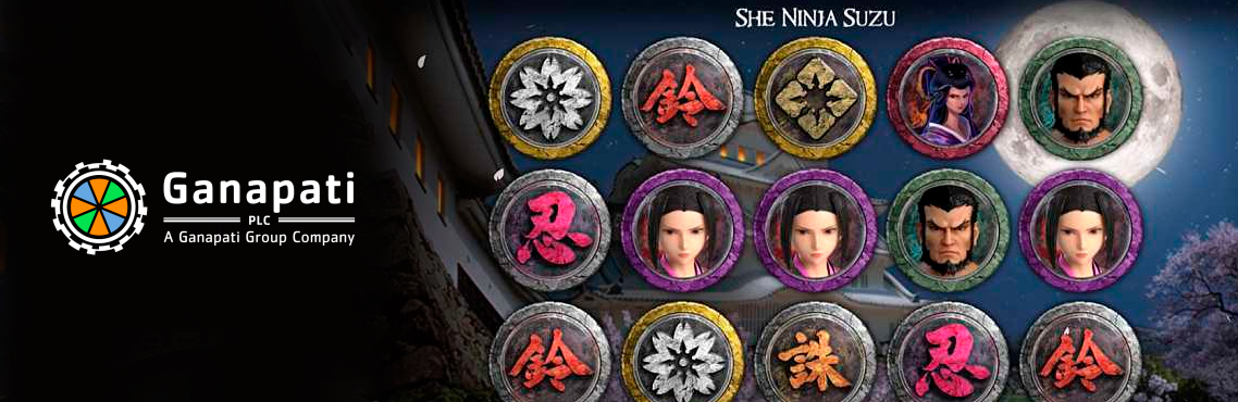 Suzu She Ninja slot for real money by Ganapati