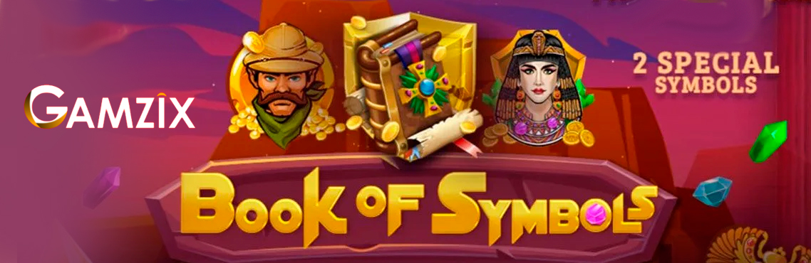 Book of Symbols slot for real money by Gamzix