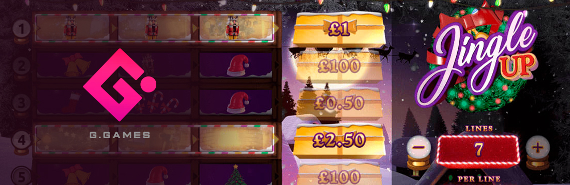 Jingle Up slot for real money by Gluck-Gamevy