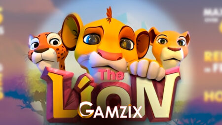 The Lion slot for real money by Gamzix
